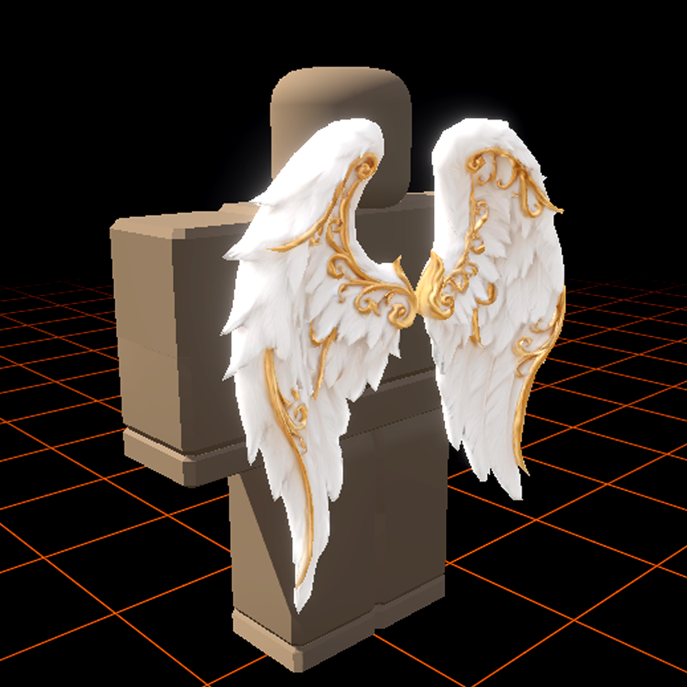 AI-generated Roblox UGC wings accessory