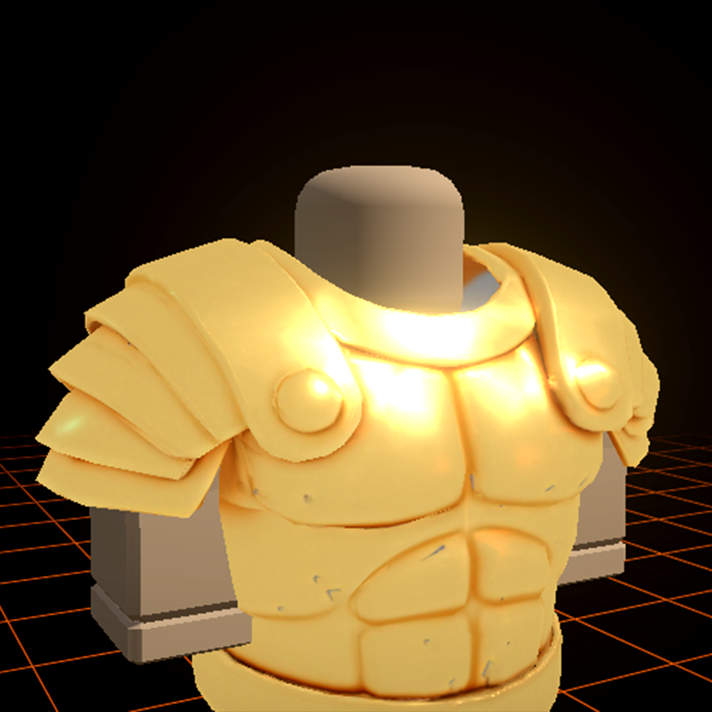 AI-generated Roblox UGC armor accessory