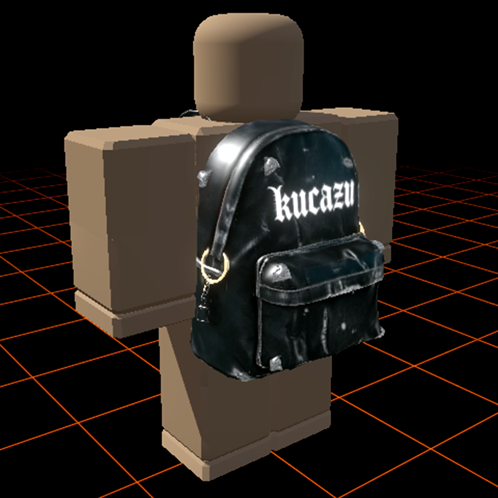 AI-generated Roblox UGC backpack